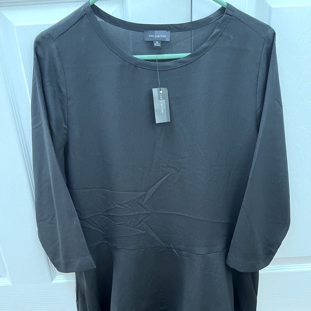 NWT The Limited black blouse